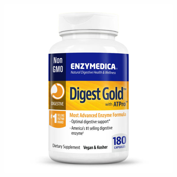 Enzymedica, Digest Gold, 180 cps