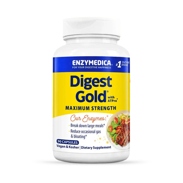 Enzymedica, Digest Gold, 90 cps