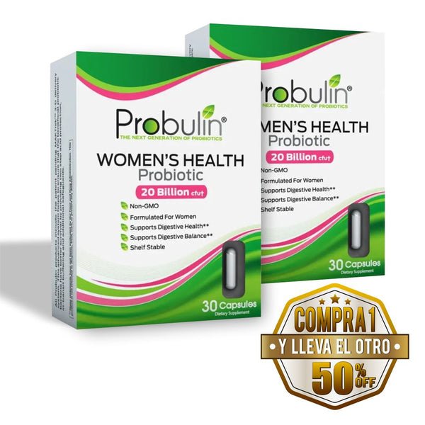 Probulin, Women’s Health, Probiotic, 30 cps - Compra 1 lleva el otro al 50%