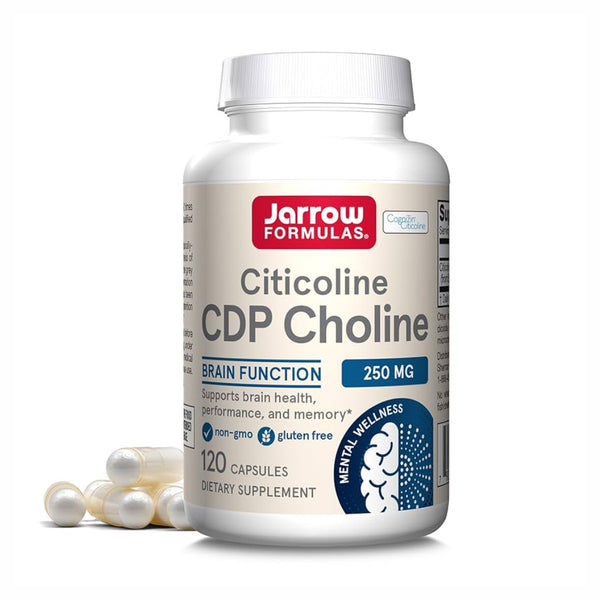 Jarrow, Citicoline CDP Chlorine, 250mg, 120 cps