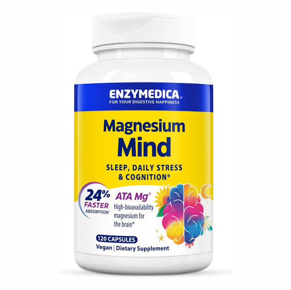 Enzymedica, Magnesium Mind, 120 cps