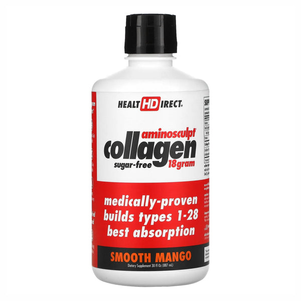 Health Direct, Collagen, Sugar-Free, Smooth Mango - 30 Fl. Oz