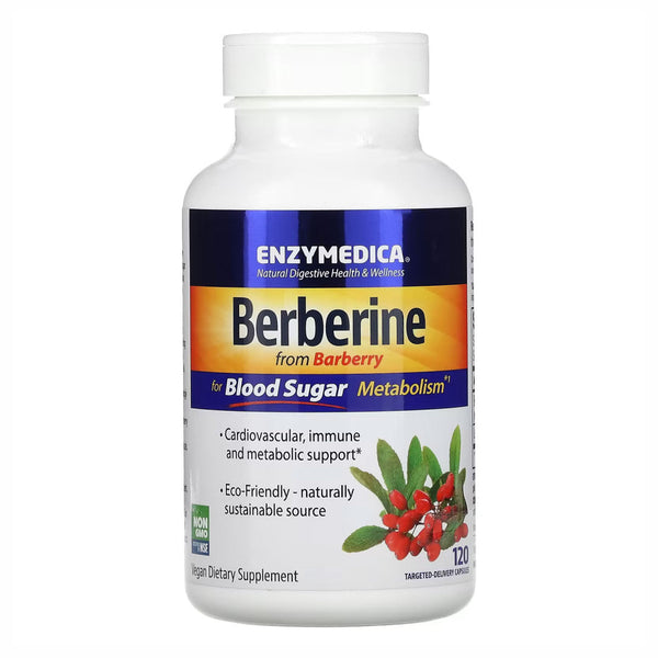 Enzymedica Berberine 120 cps - Compra 1 lleva el otro al 50%