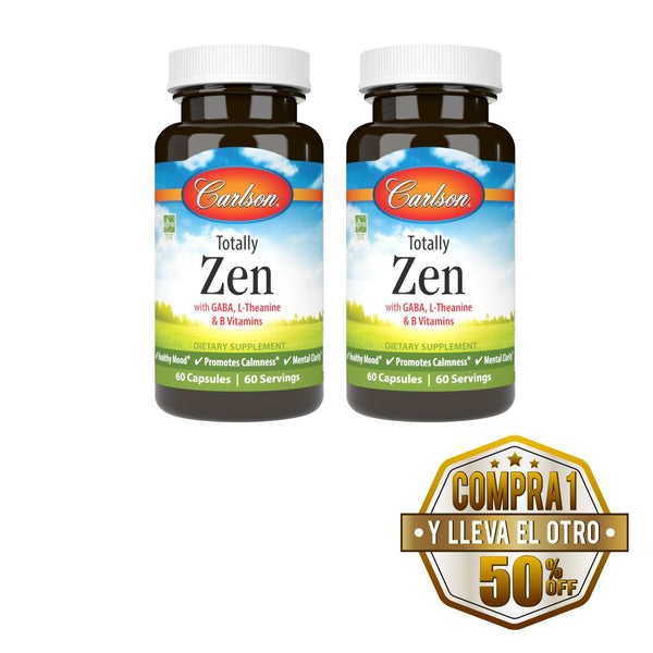Carlson, Totally Zen, 60 cps - Compra 1 lleva el otro al 50%