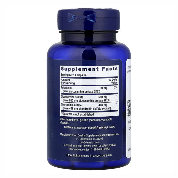 Life Extension, Glucosamine Chondroitin, 100 cps y Obten Otro Gratis!