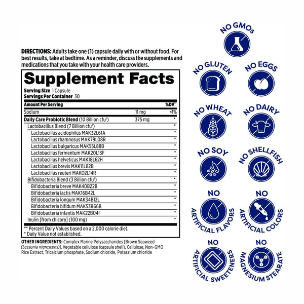 Probulin, Daily Care Probiotic 30 cps - Compra 1 lleva el otro al 50%