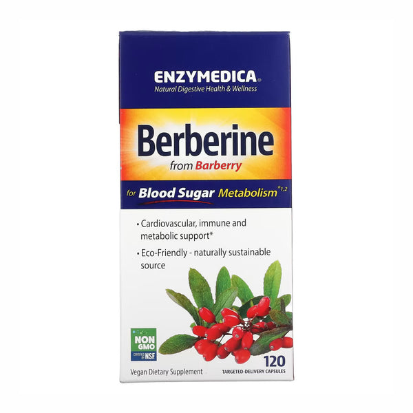 Enzymedica Berberine 120 cps - Compra 1 lleva el otro al 50%